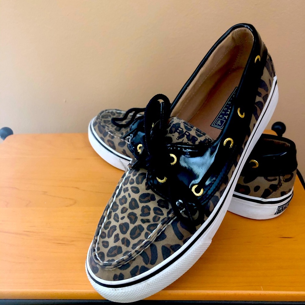 Leopard Sperry Topsider